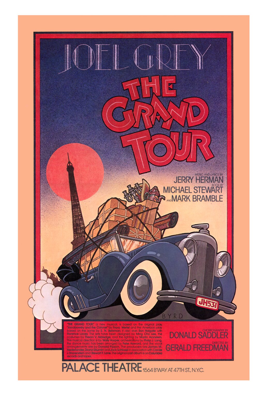 "THE GRAND TOUR" JOEL GRAY - 1977