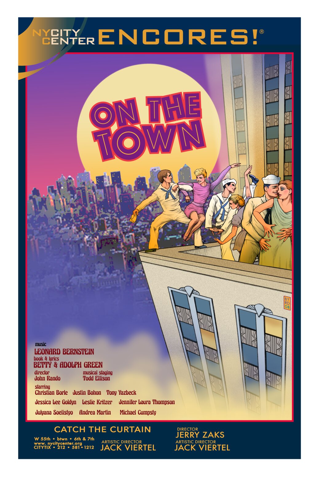 CITY CENTER ENCORES - "ON THE TOWN" - 2008 Season