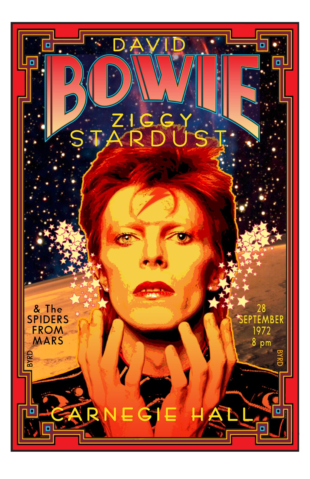 DAVID BOWIE at Carnegie Hall 29 September 1972