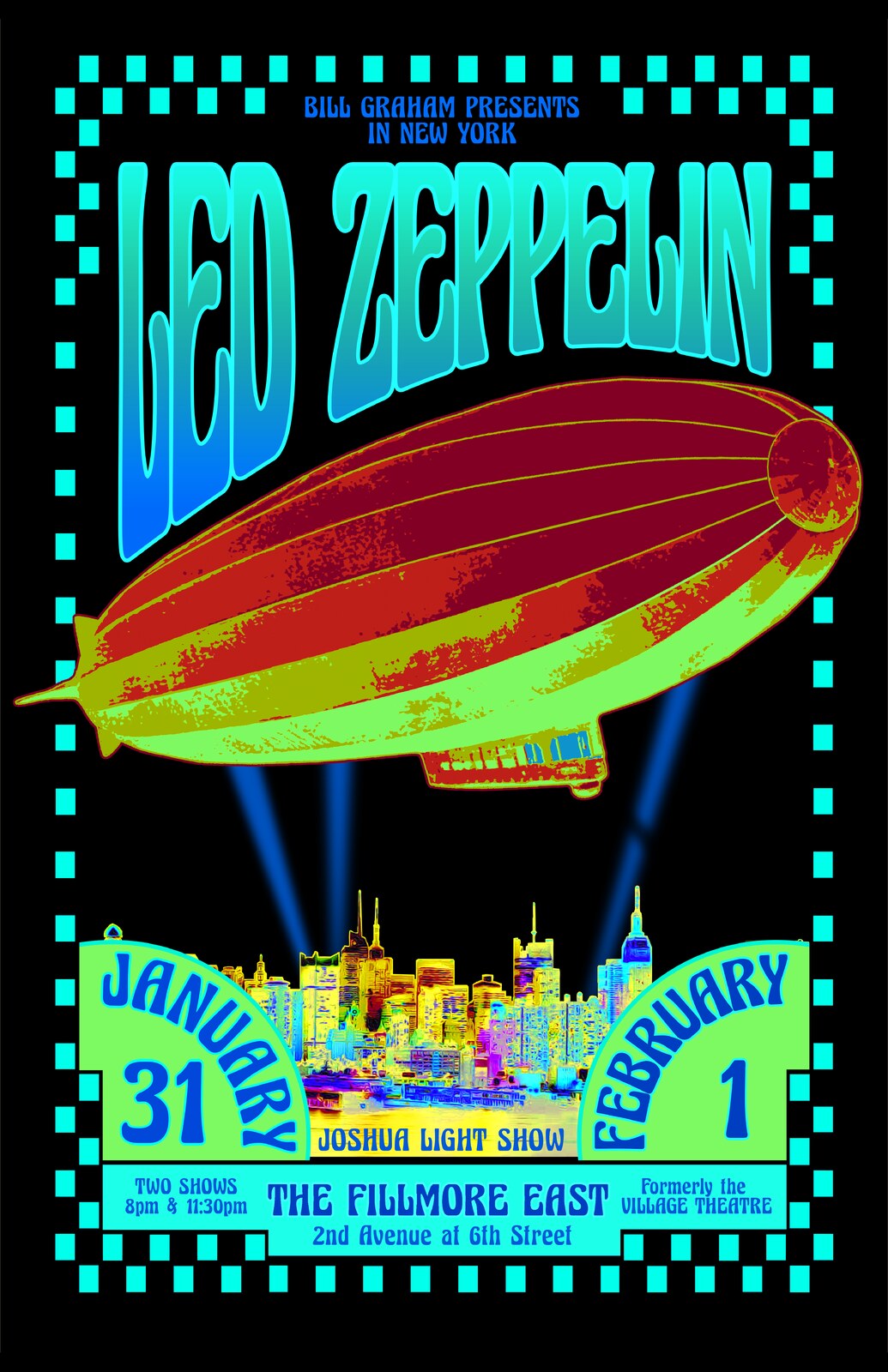 LED ZEPPELIN at The FILLMORE EAST 1969