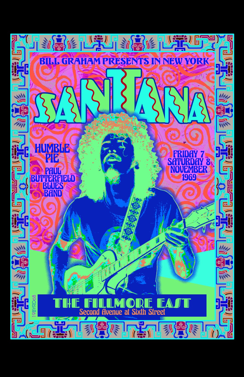 SANTANA at the FILLMORE EAST 1969