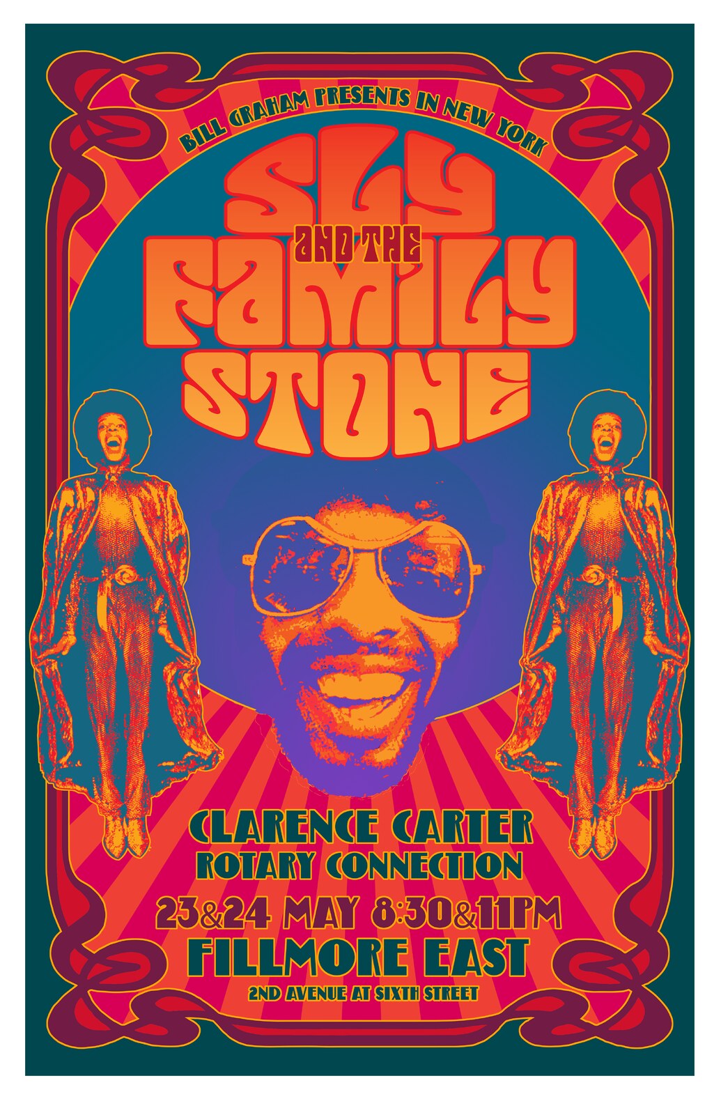 SLY & The Family Stone at the Fillmore East 1969