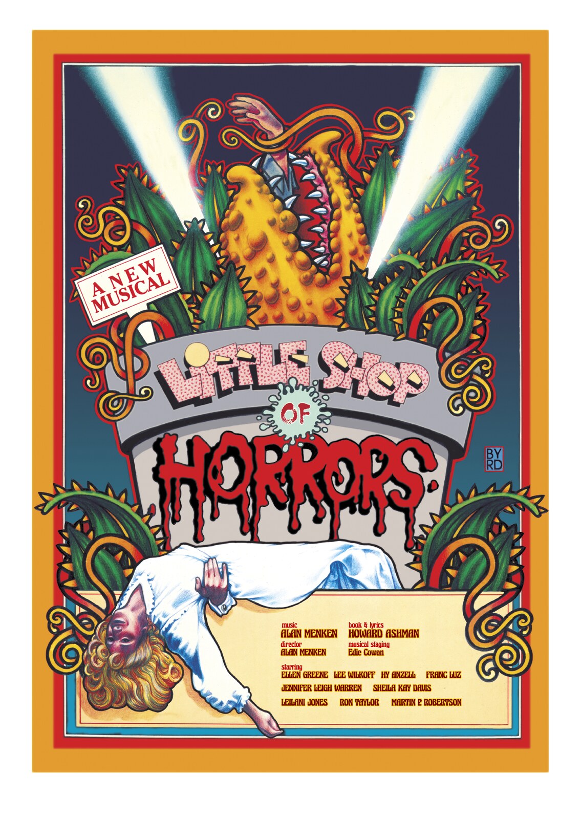 “LITTLE SHOP OF HORRORS” WPA THEATRE - 1982