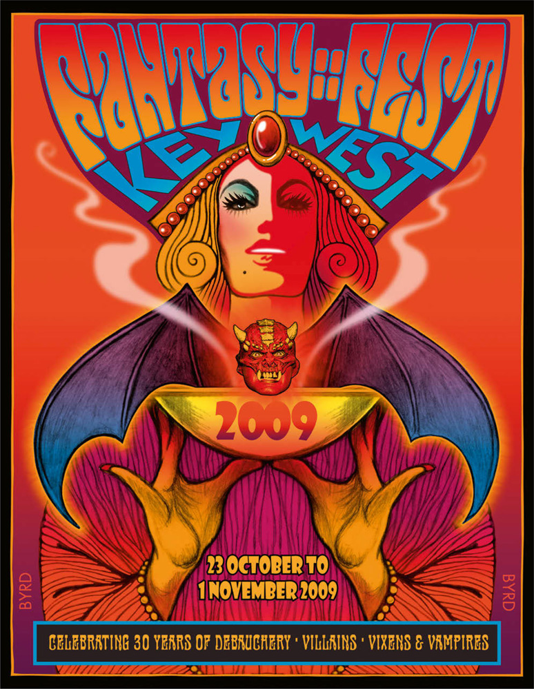 Fantasy Fest Key West poster submission
