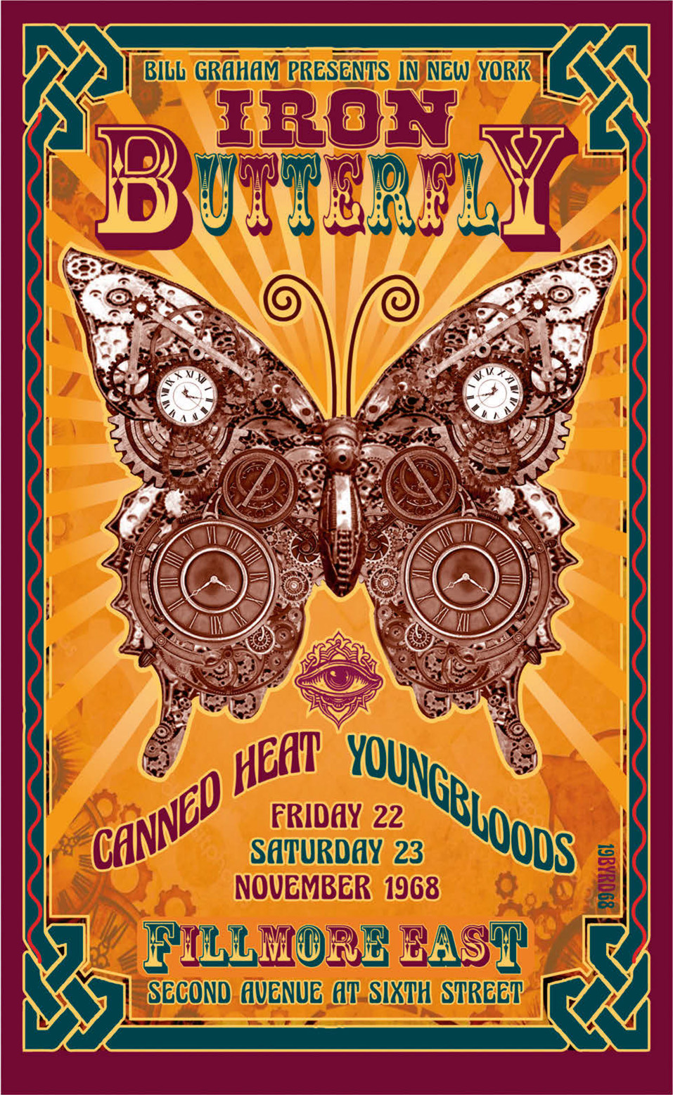 IRON BUTTERFLY at the Fillmore East 1968