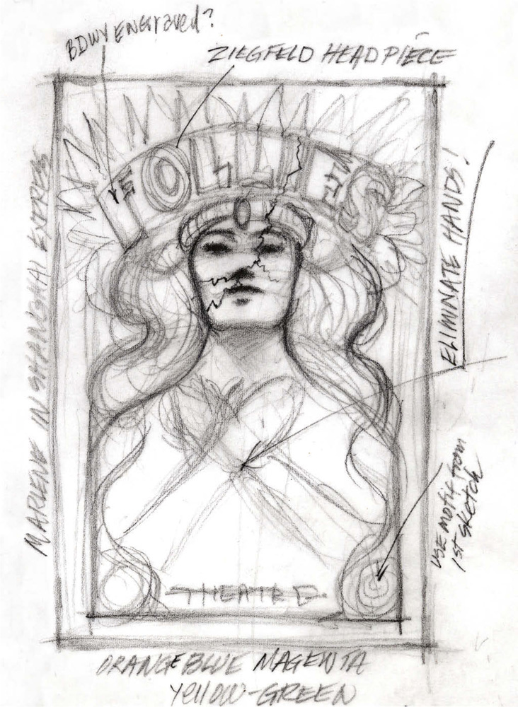 Follies Broadway poster