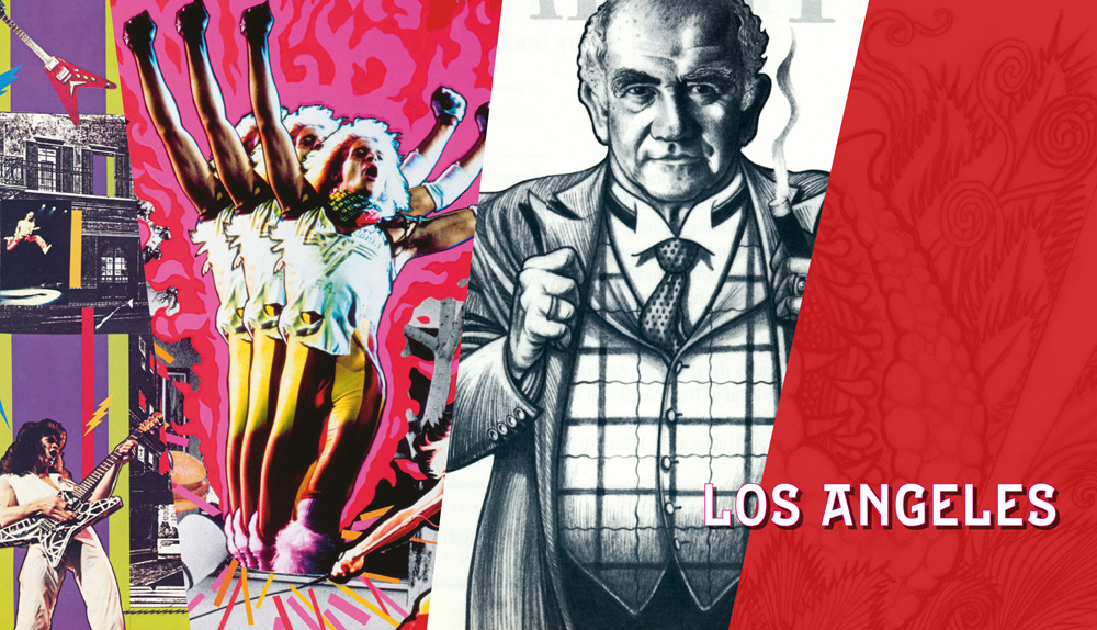 Los Angeles portfolio · product illustration