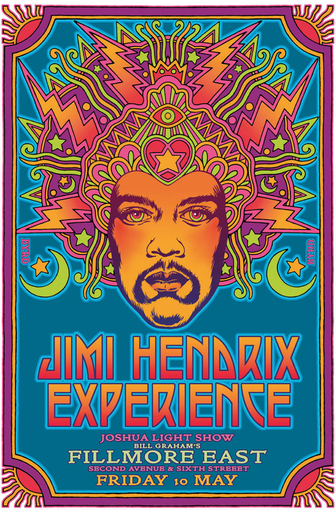 Jimi Hendrix Experience poster