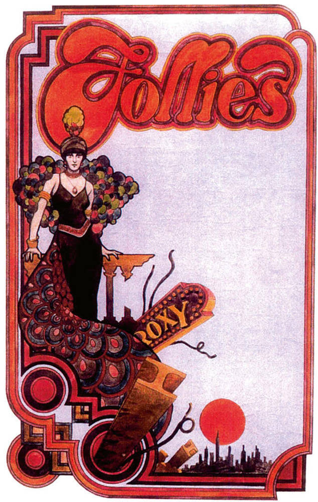 Follies Broadway poster