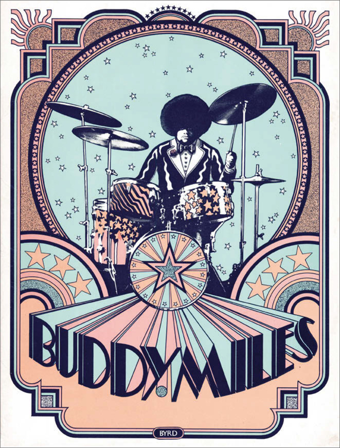 Buddy Miles press kit cover