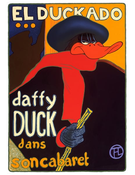Looney Tunes Masterpiece Series paintings